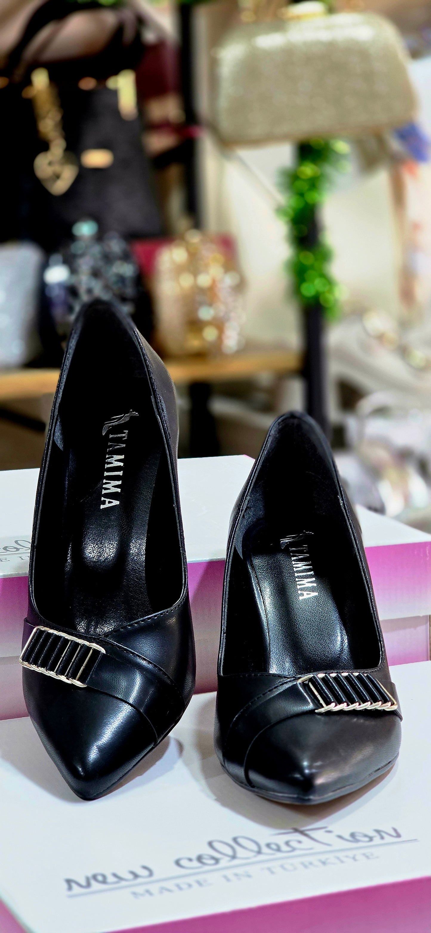 Kalın Topuklu Kadın Abiye Ayakkabı