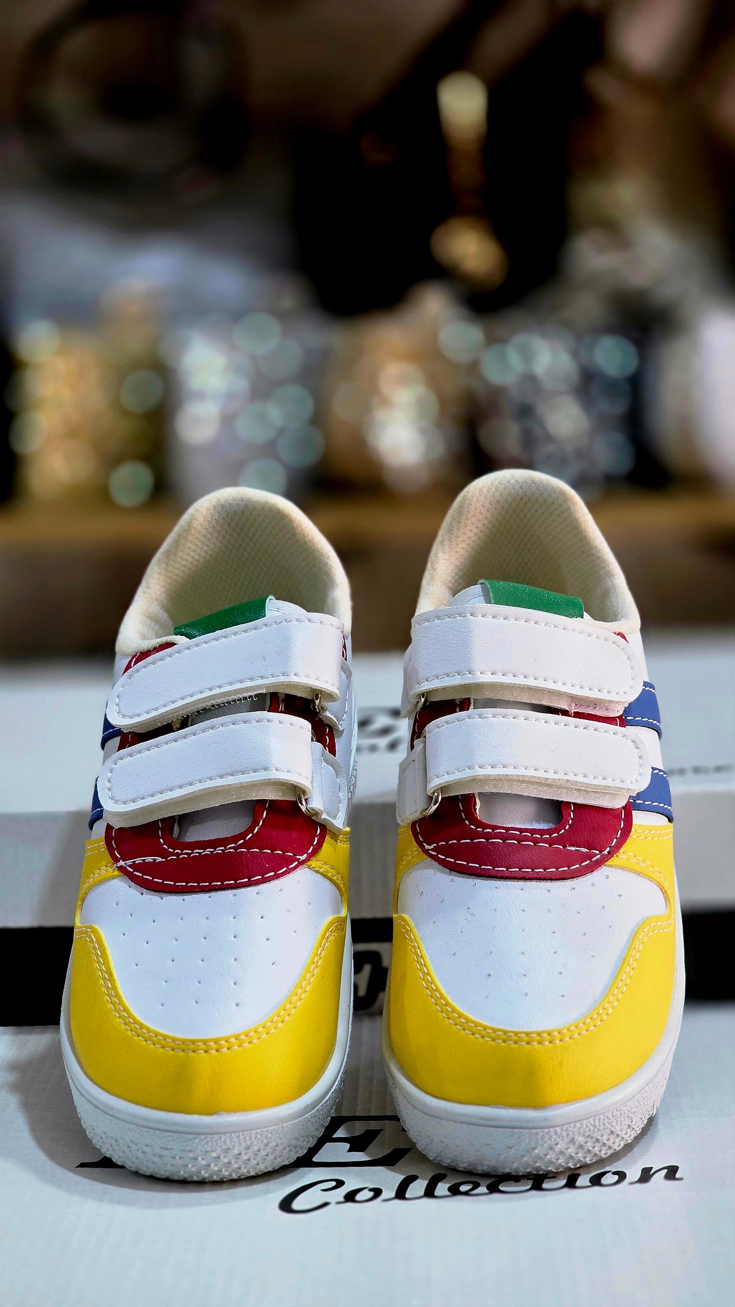 Cırtlı Renkli Çocuk Spor Ayakkabı