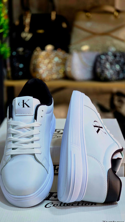 CK Klasik Beyaz Erkek Spor Ayakkabı