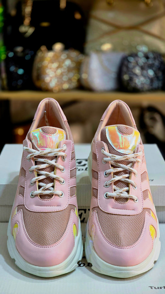 Kalın Tabanlı Kadın Spor Ayakkabı