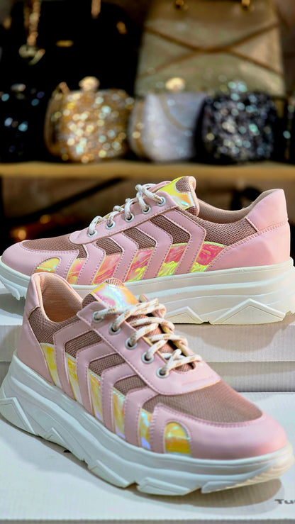 Kalın Tabanlı Kadın Spor Ayakkabı