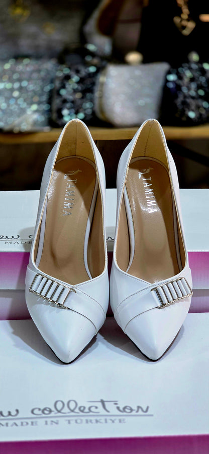 İnce Topuklu Mat Kadın Abiye Ayakkabı