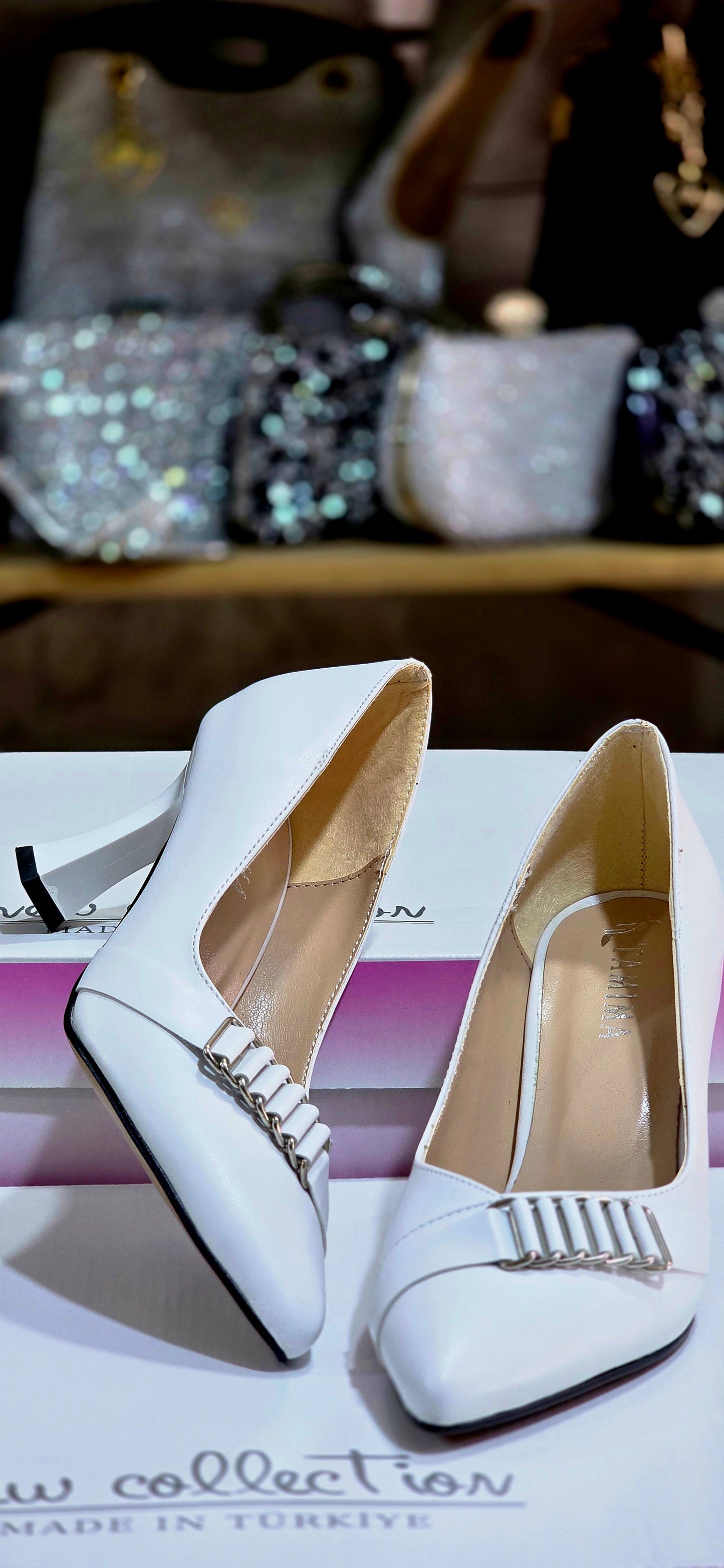 İnce Topuklu Mat Kadın Abiye Ayakkabı