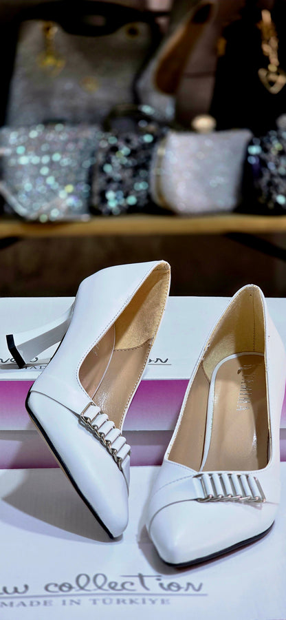 İnce Topuklu Mat Kadın Abiye Ayakkabı