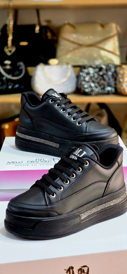 Yüksek Taban Kadın Spor Ayakkabı