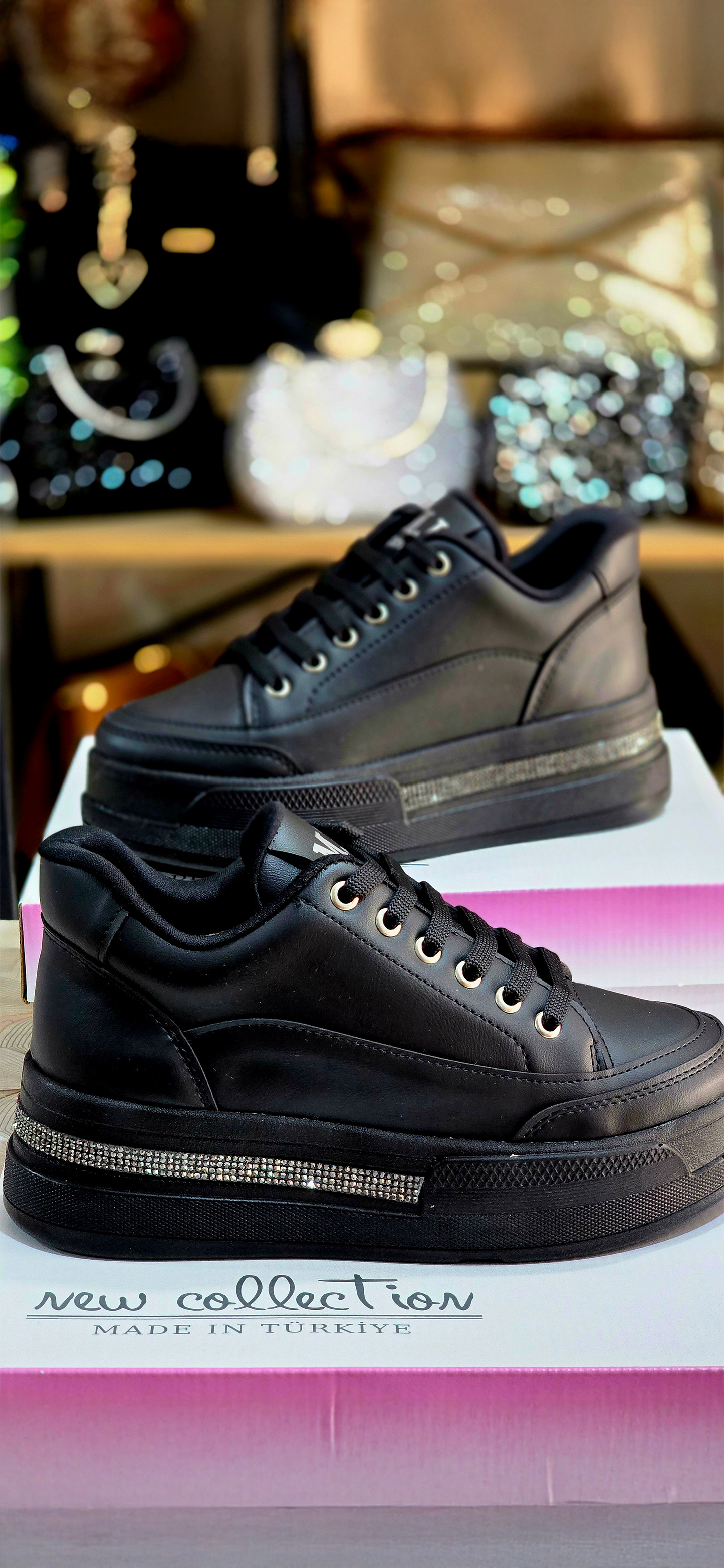 Yüksek Taban Kadın Spor Ayakkabı